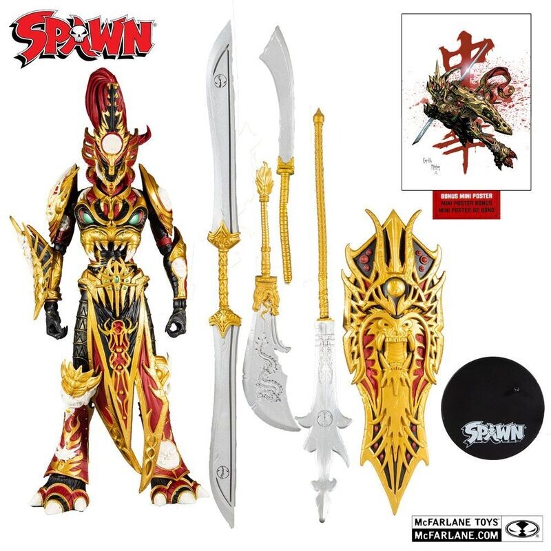 McFarlane Toys Mandarin Spawn Deluxe Designer Edition Figur ca. 18 cm