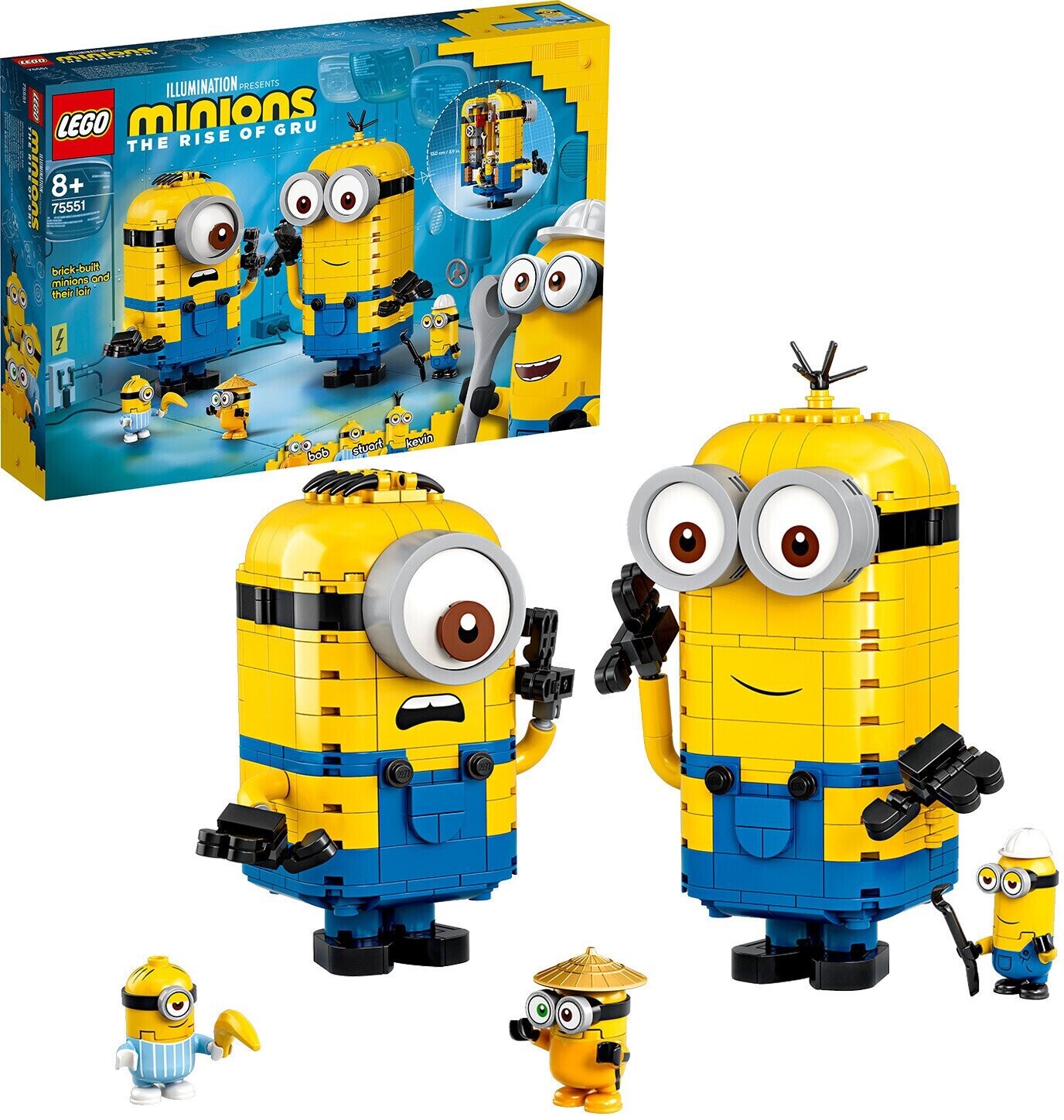 Lego Minions 75551 Figuren Bauset mit Versteck