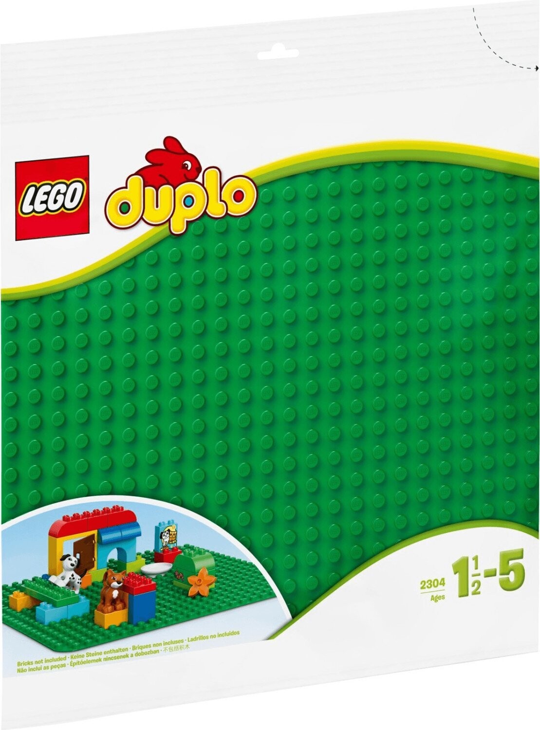 Lego Duplo 2304 Große Bauplatte grün