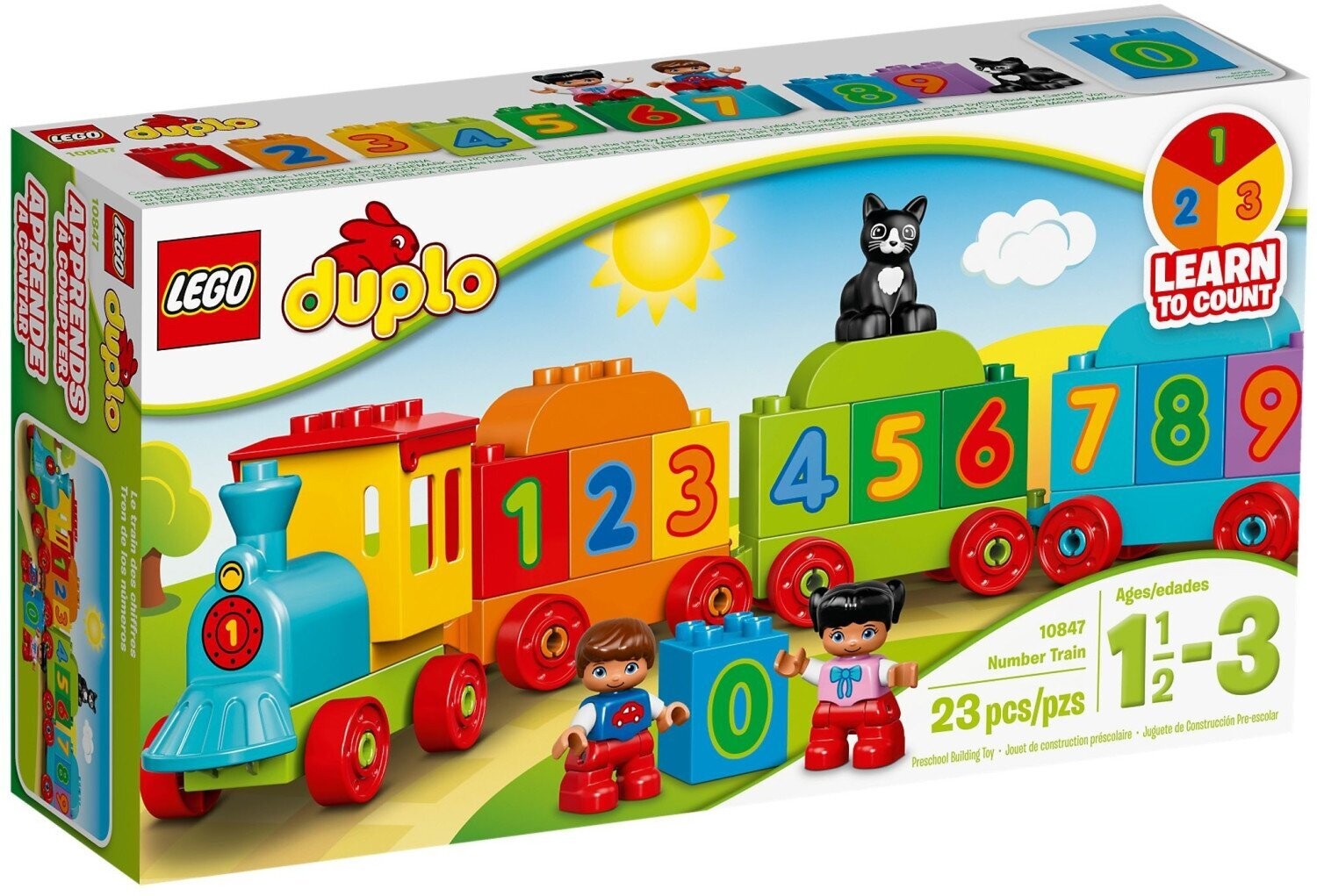 Lego Duplo 10847 Zahlenzug NEU & OVP