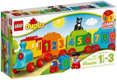 Lego Duplo 10847 Zahlenzug NEU & OVP