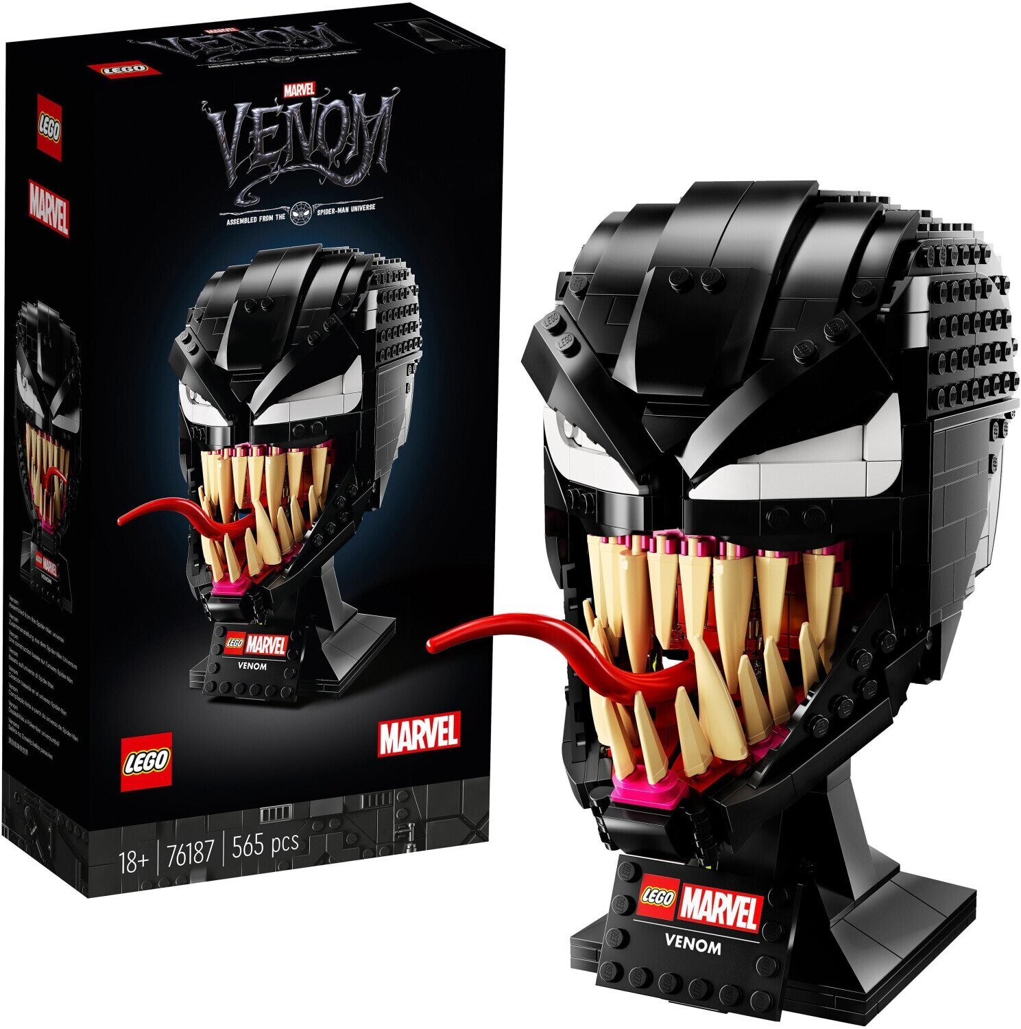 Lego Super Heroes Marvel Spider-Man Venom Maske Bauset