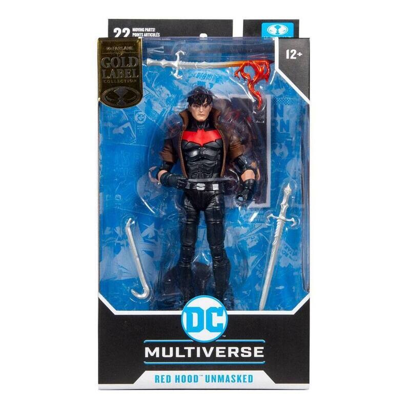 McFarlane Toys DC Multiverse Red Hood Unmasked Figur ca. 18 cm