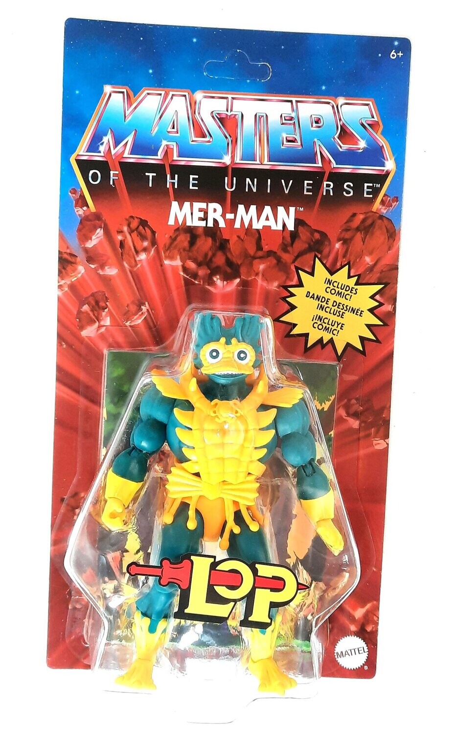 Mattel Masters Of The Universe Origins Mer-Man LOP NEU & OVP