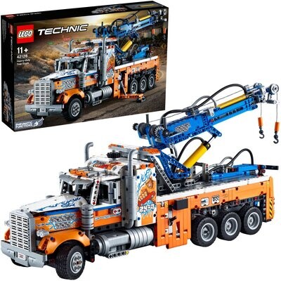 Lego Technic 42128 Schwerlast Abschleppwagen Pneumatik Funktionen NEU & OVP