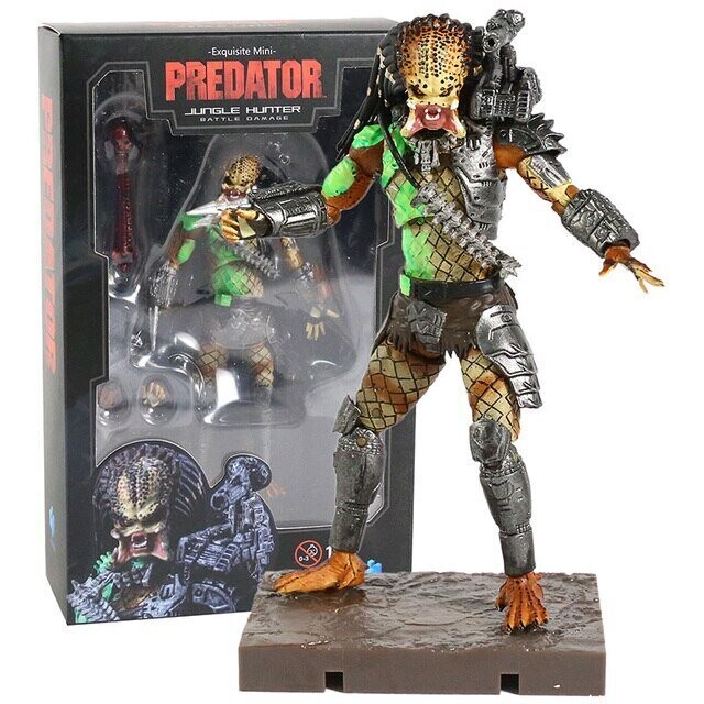 HIYA Toys Predator Jungle Hunter Battle Damaged Exquisite Figur
