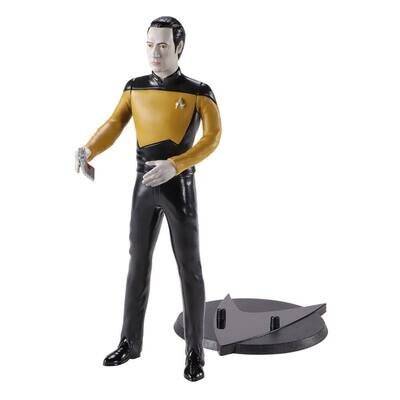 Star Trek The Next Generation Cmdr. Data Figur Bendyfigs ca. 19 cm