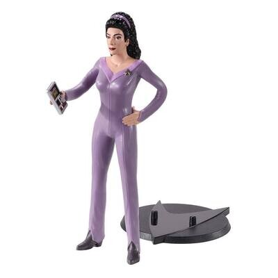 Star Trek The Next Generation Counselor Troi Bendyfigs ca. 19 cm