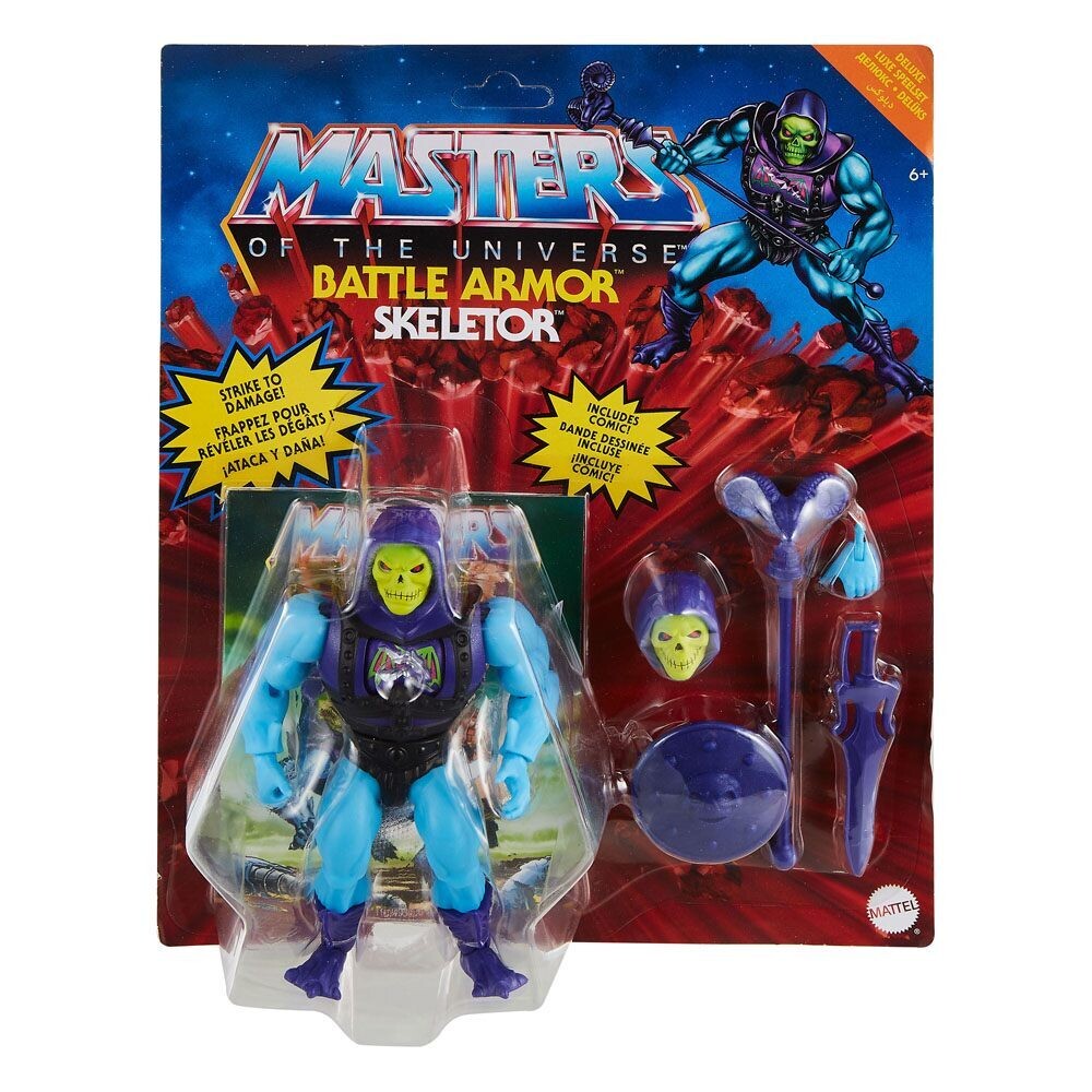 Mattel Masters Of The Universe Origins Battle Armor Skeletor Deluxe