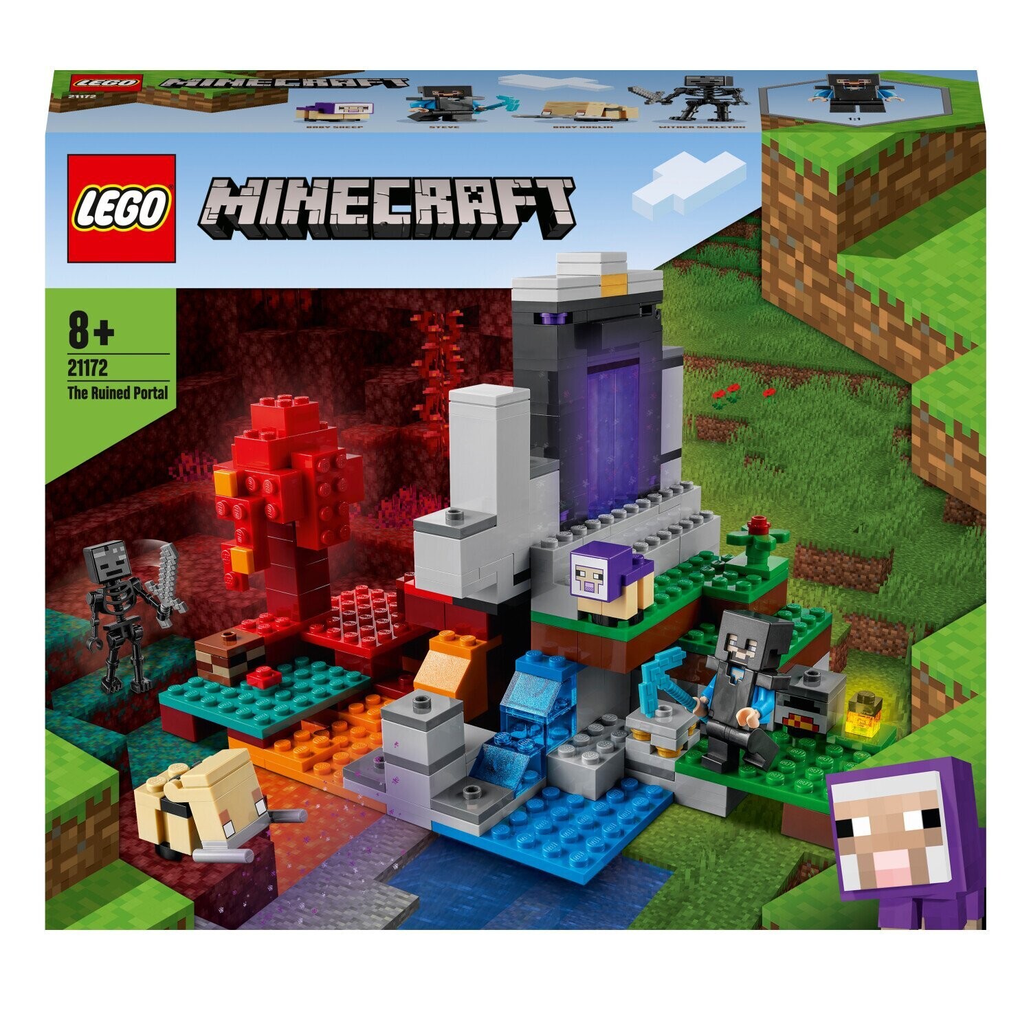 Lego 21172 Minecraft Das zerstörte Portal