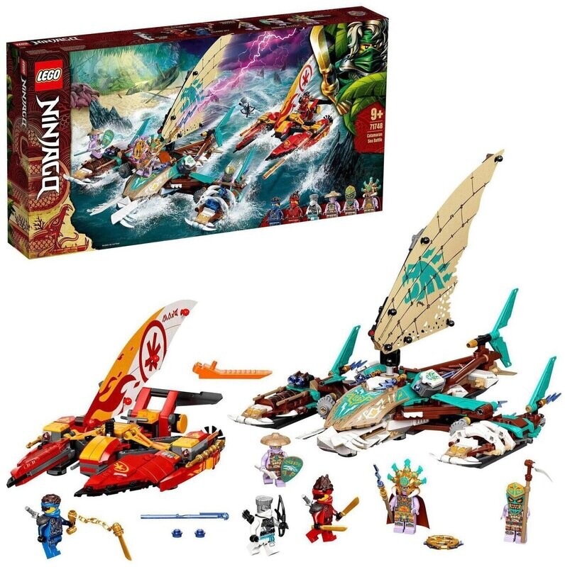 Lego 71748 Ninjago Duell der Katamarane