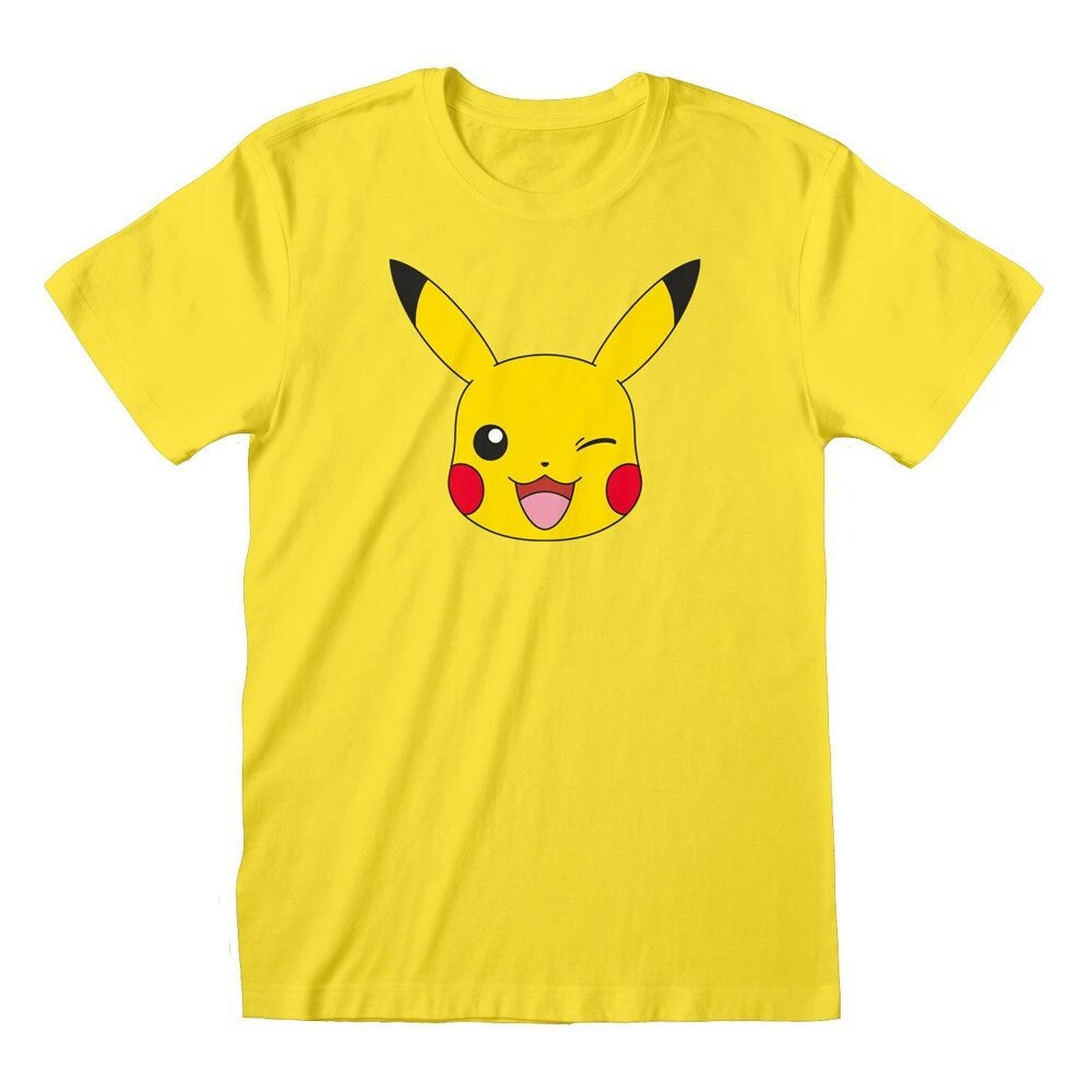 Pokemon T-Shirt Pikachu Face  NEU & OVP GRÖßE L !