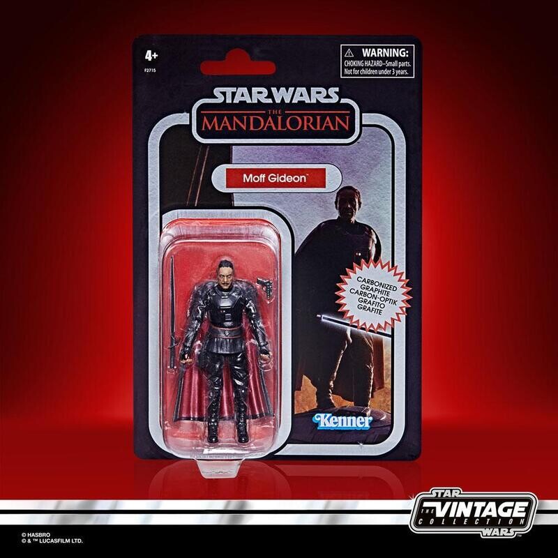 Kenner Star Wars The Vintage Collection Moff Gideon Carbonized 10 cm