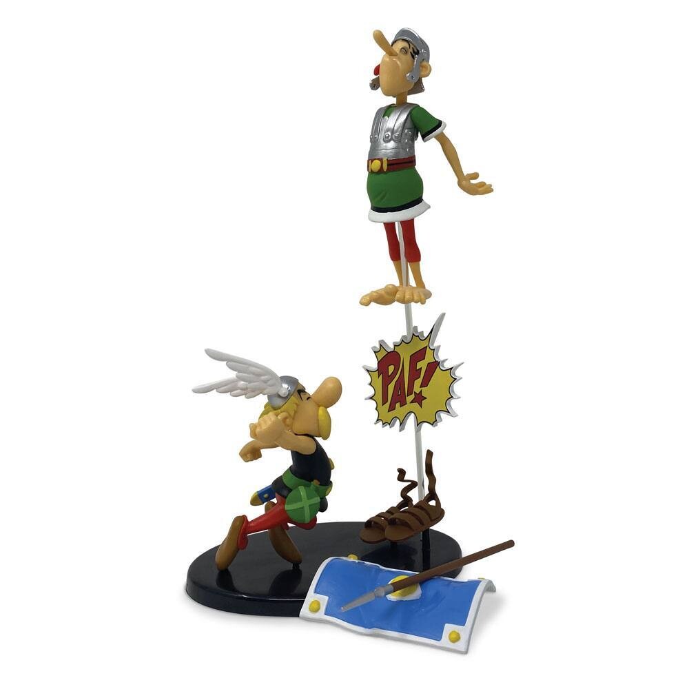 Plastoy Asterix Paf! Statue Römer Obelix 27 cm Figur