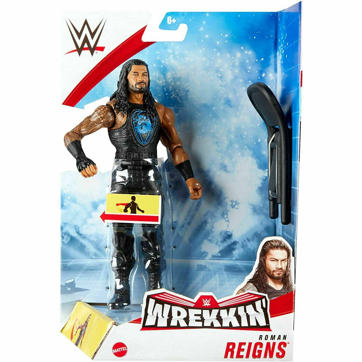 WWE Wrekkin Roman Reigns Actionfigur ca, 15 cm