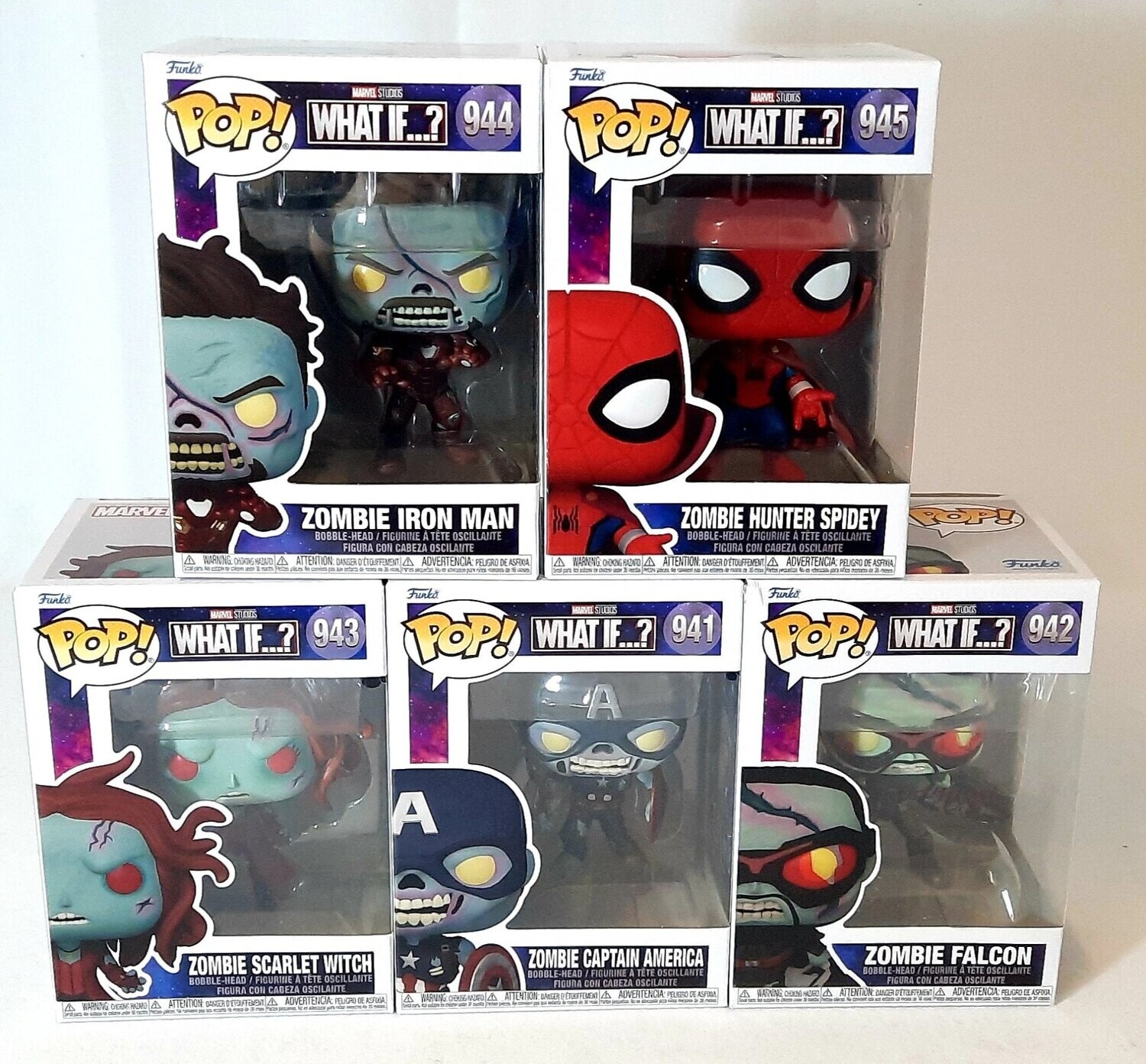 Funko POP! Marvel What If ? Set Zombie Spidey Witch Vinyl ca. 9 cm