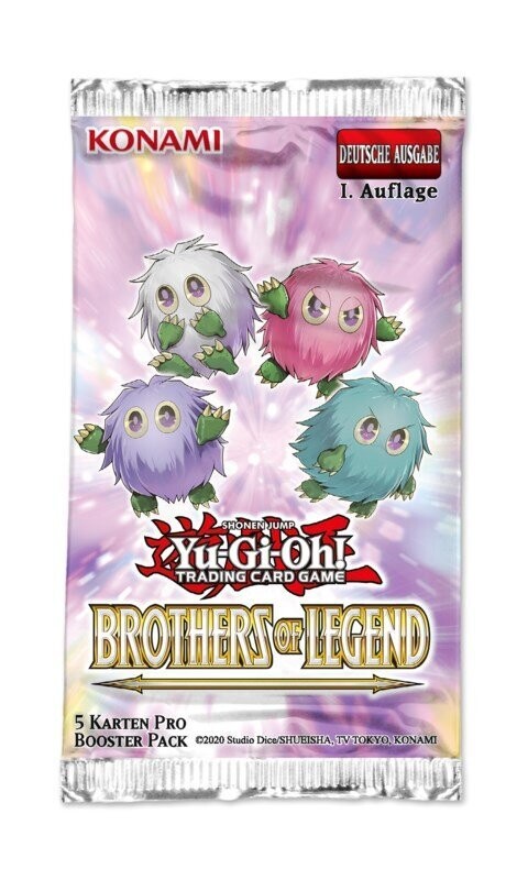 YuGiOh! Brothers of Legend Booster Pack deutsch 1.Auflage