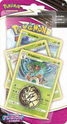 Pokemon Schwert & Schild Fusions Angriff Premium Booster Rillaboom