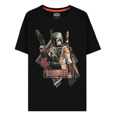 Star Wars The Book of Boba Fett Bounty Hunter T-Shirt GRÖßE L