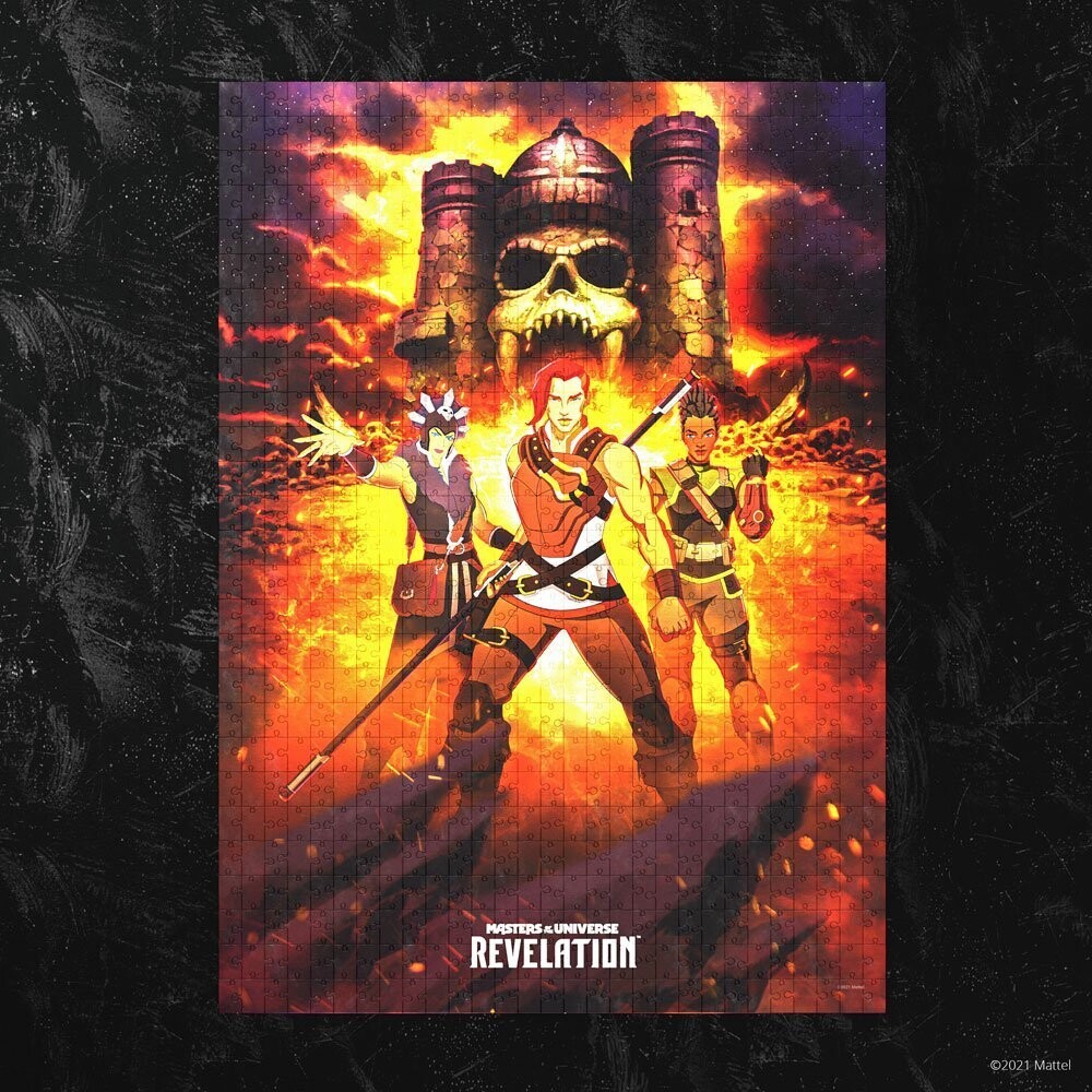Masters of The Universe Revelation Puzzle Teela´s Journey 1000 Teile