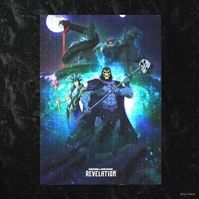 Masters of The Universe Revelation Puzzle Skeletor Evil Lyn 1000 Teile