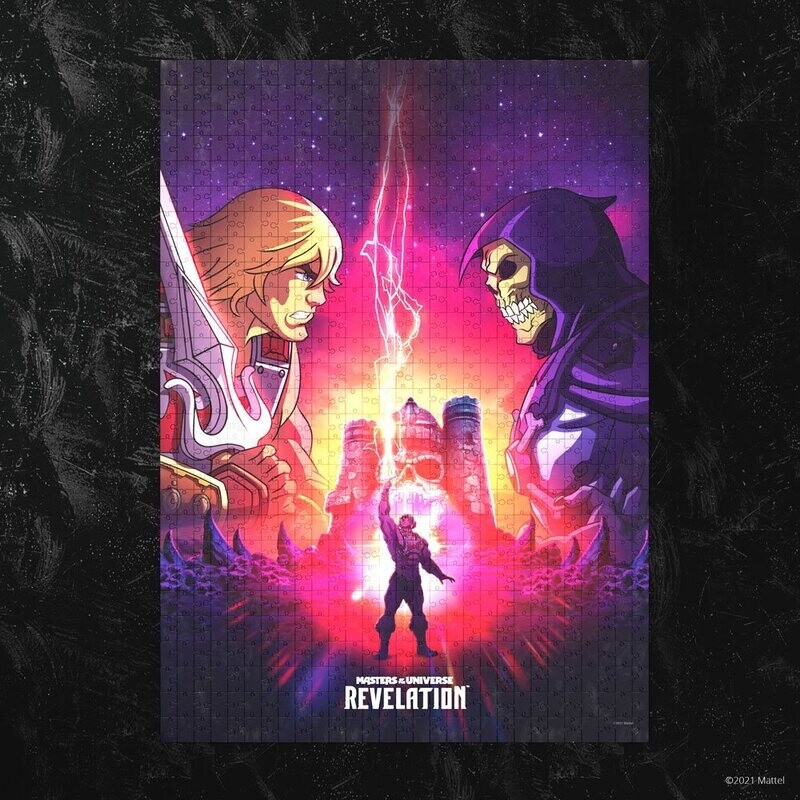 Masters of The Universe Revelation Puzzle He Man Skeletor 1000 Teile