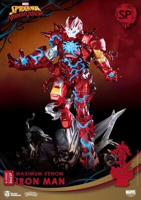 Beast Kingdom D-Stage Marvel Comics Maxi Venom Iron-Man Special Edition Diorama