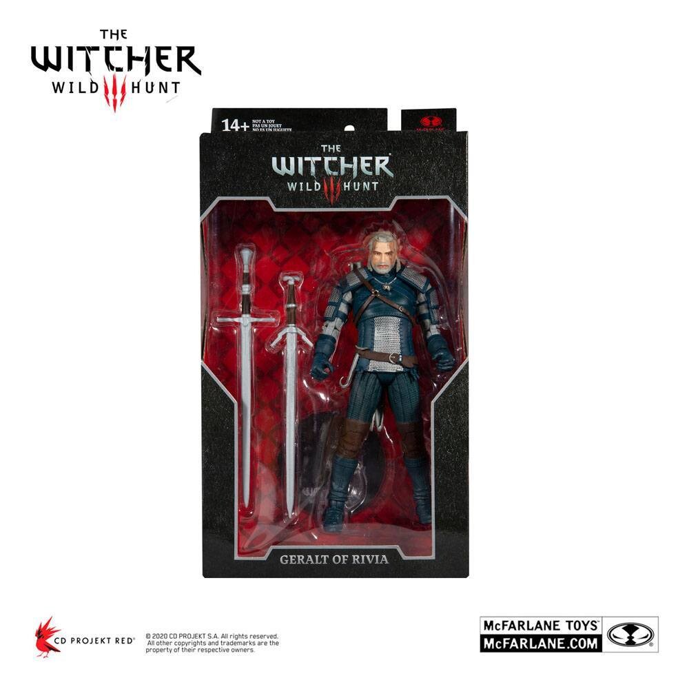 McFarlane Toys The Witcher Wild Hunt Geralt of Rivia Viper Armor