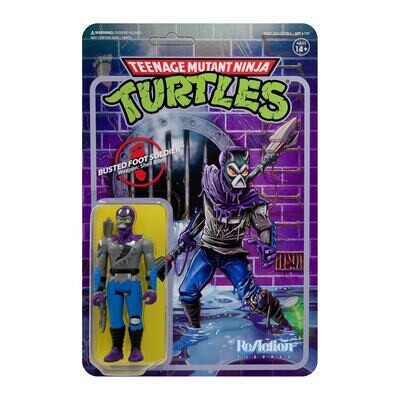 Super7 ReAction Teenage Mutant Ninja Turtles Foot Soldier ca. 10 cm