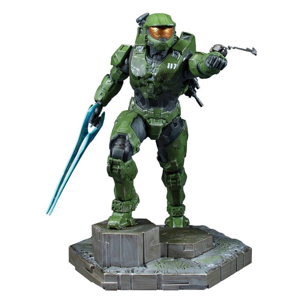 Dark Horse Comics Halo Infinite Master Chief Statue & Grappleshot ca. 26 cm OVP