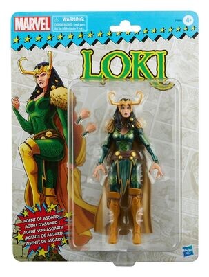 Hasbro Marvel Legends Loki Agent von Asgard ca. 15 cm Retro Collection