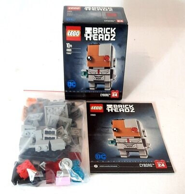 LEGO BrickHeadz 41601 DC Comics Cyborg #24 BA + OVP 100 % komplett