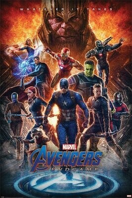 Poster Marvel Avengers: Endgame 61 x 91 cm Whatever it Takes