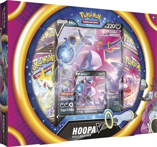Pokemon Sammelkarten Hoopa V-Kollektion Box DEUTSCH