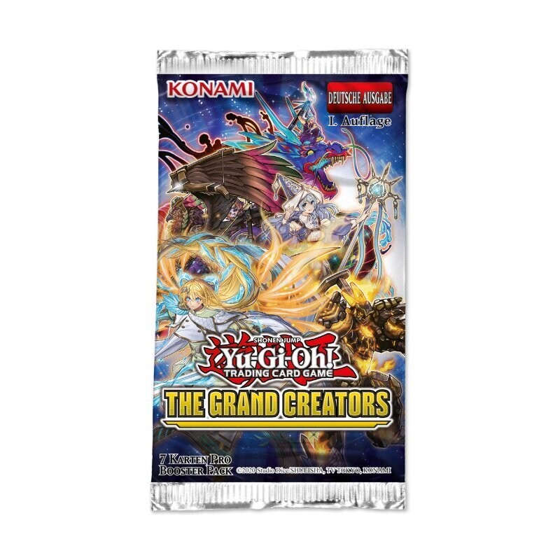 YuGiOh! The Grand Creators Booster Pack deutsch 1.Auflage
