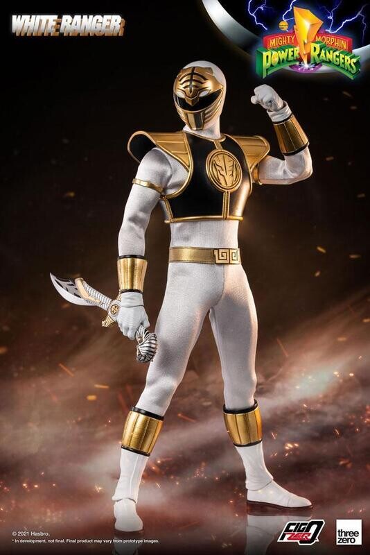 Mighty Morphin Power Rangers FigZero Actionfigur 1/6 White Ranger 30 cm