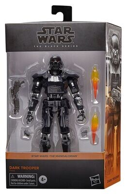 Hasbro Star Wars: The Mandalorian Black Series Deluxe Actionfigur 2022 Dark Trooper 15 cm