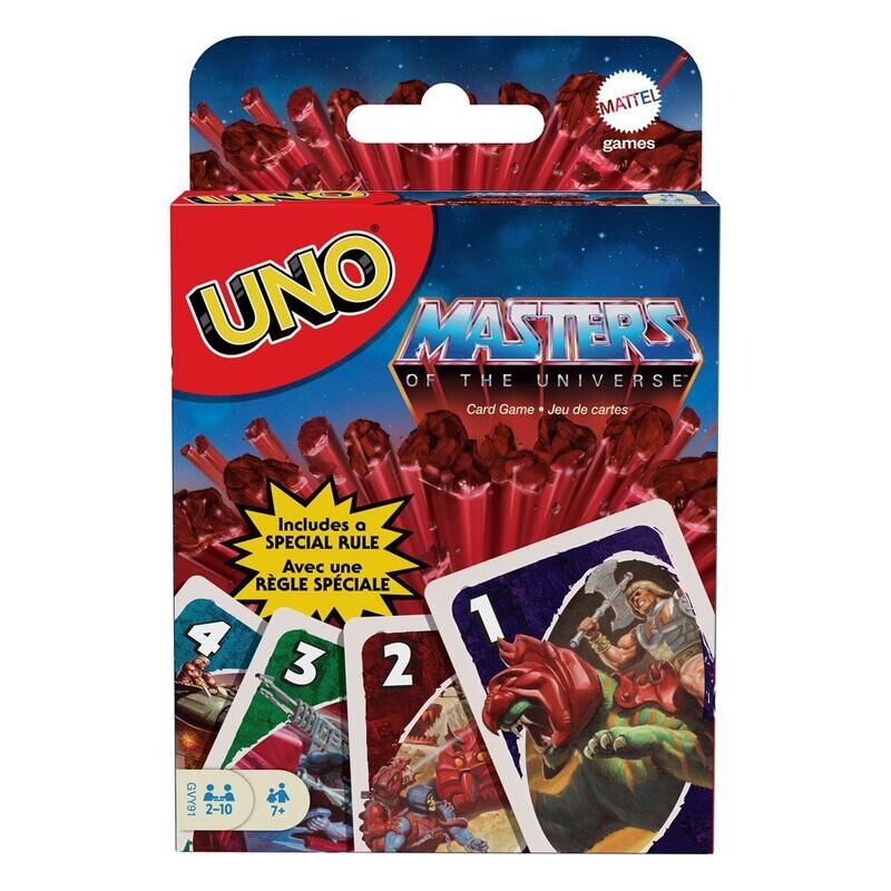 Mattel Masters of the Universe UNO Kartenspiel He-Man