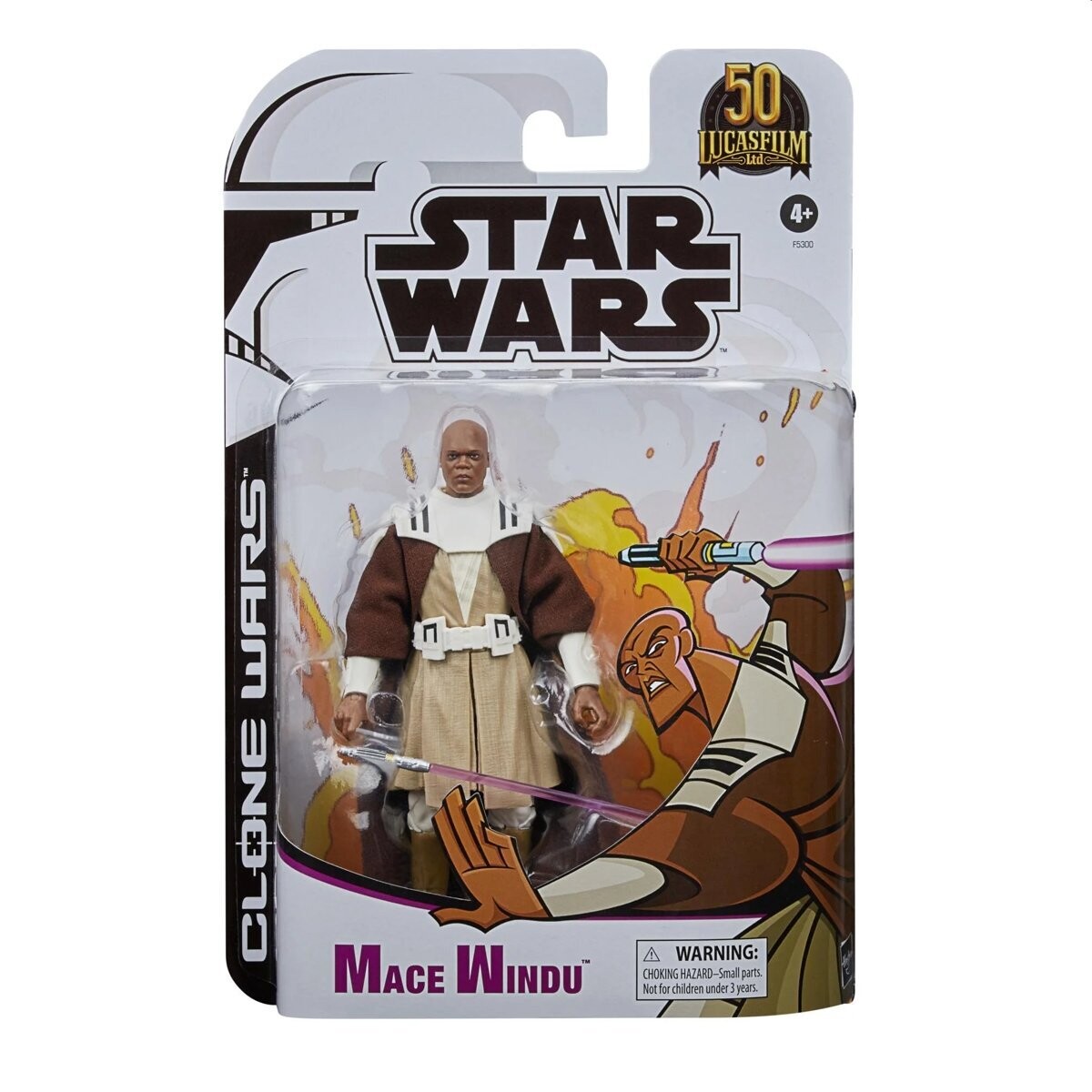 Star Wars Black Series The Clone Wars Mace Windu 50th 15 cm Figur