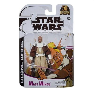 Star Wars Black Series The Clone Wars Mace Windu 50th 15 cm Figur