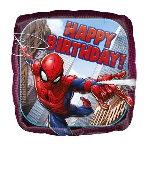 Marvel Spider-Man Folienballon Happy Birthday ca. 43 cm