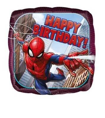 Marvel Spider-Man Folienballon Happy Birthday ca. 43 cm