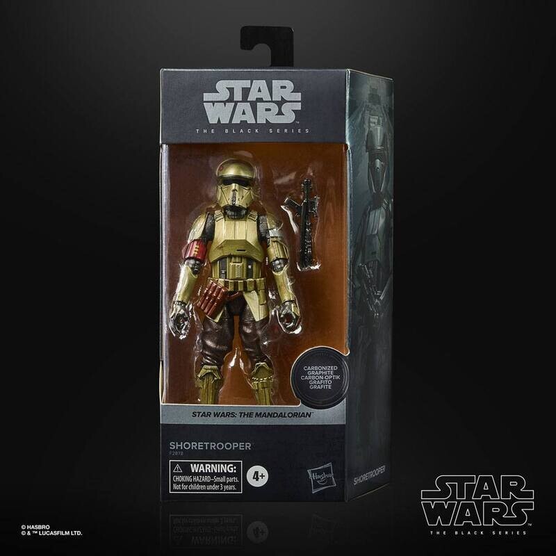 Star Wars Black Series The Mandalorian Carbonized Shoretrooper ca. 15 cm