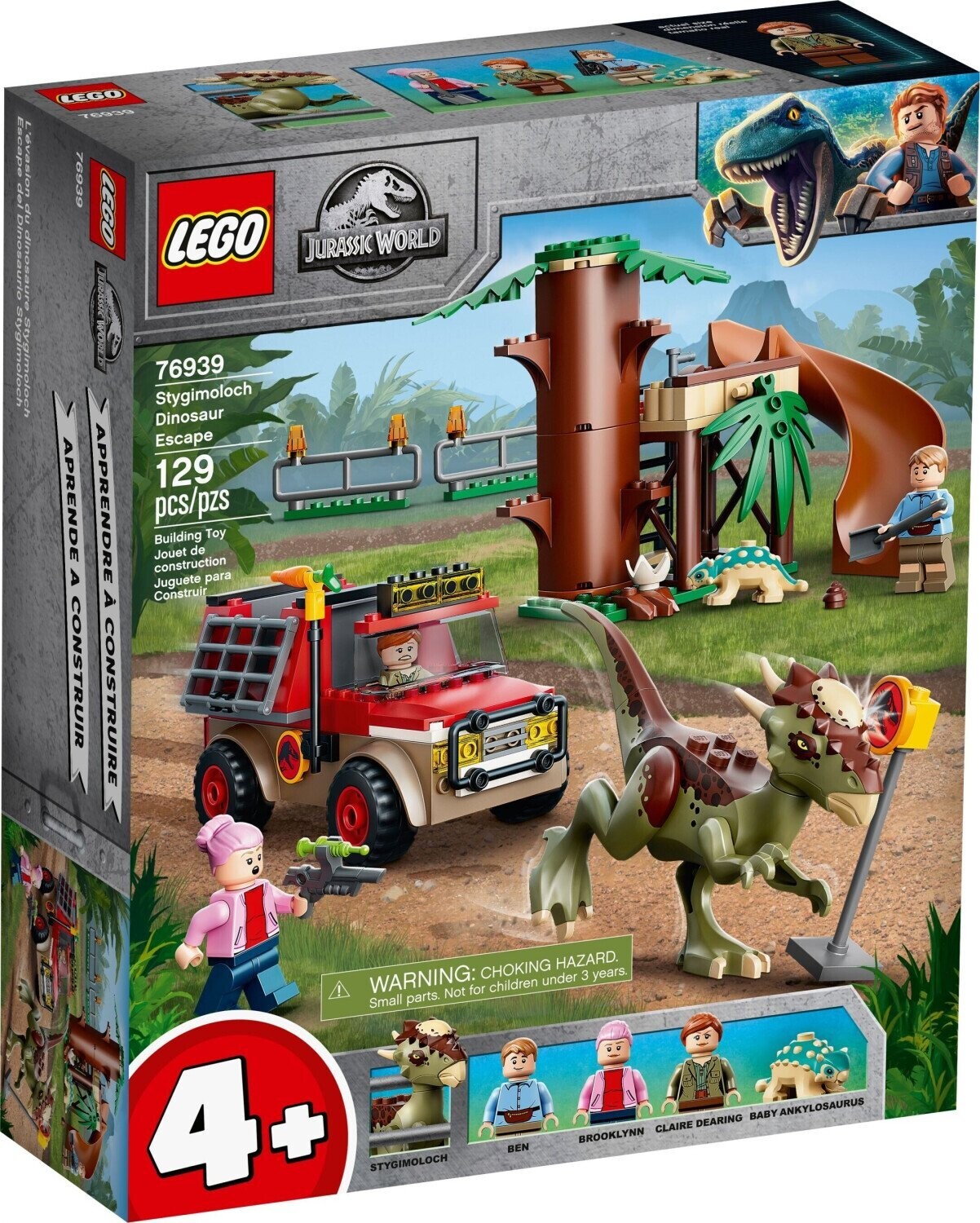 LEGO Jurassic World 76939 Flucht des Stygimoloch NEU & OVP