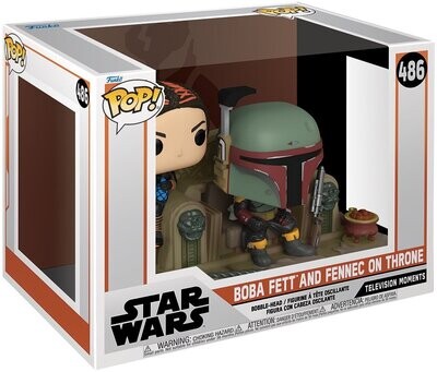 Funko POP! Star Wars Boba Fett & Fennec on Throne #486