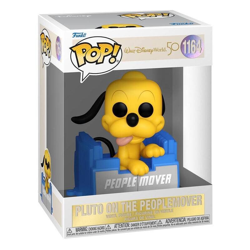 Funko POP! Walt Disney World 50th Pluto on the People Mover #481