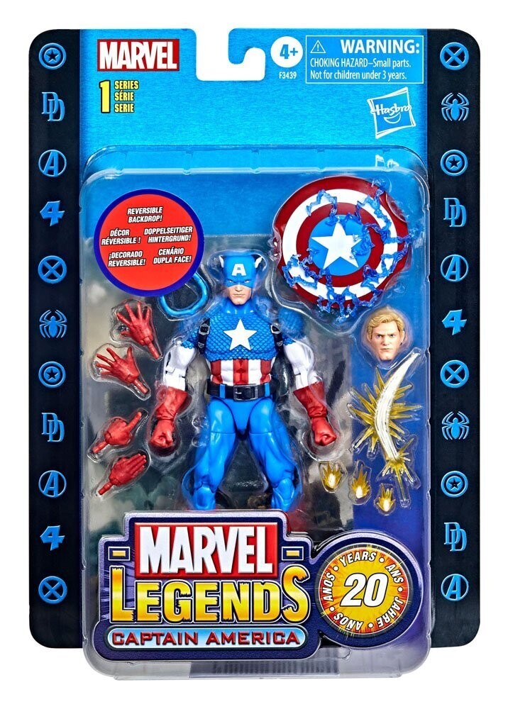 Marvel Legends 20th Anniversary Series 1 Actionfigur Captain America 15 cm