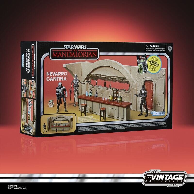 Kenner Star Wars The Mandalorian Vintage Collection Nevarro Cantina mit Imperial Death Trooper (Nevarro)