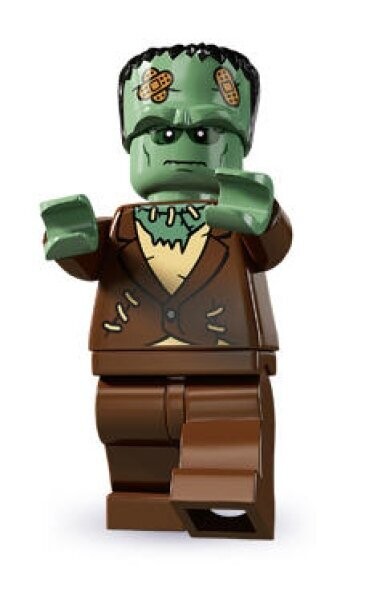 LEGO 8804 Minifiguren Serie 4 Das Monster KOMPLETT inkl. BA