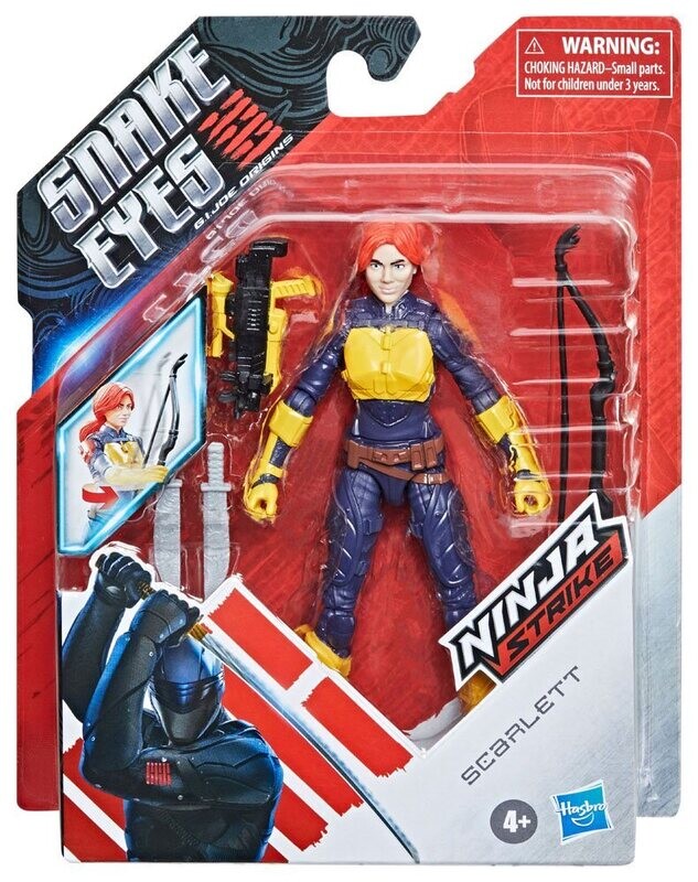 Hasbro G.I. Joe Origins Wave 2 Scarlett Actionfigur 15 cm
